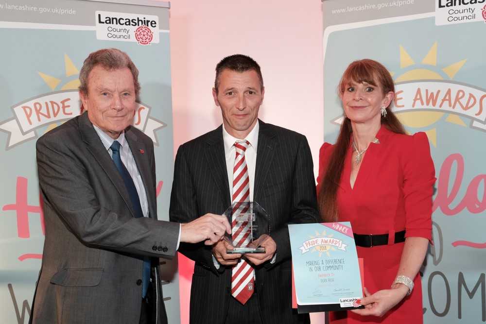 Pride of Lancashire Award Winner – Mr Rush