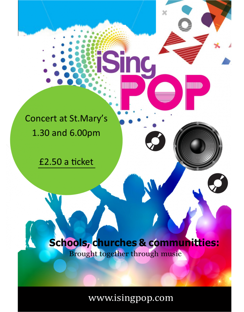 iSing Pop – Come and see our amazing concert!
