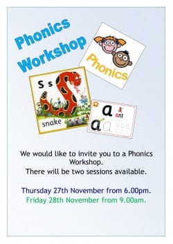 Phonics workshop