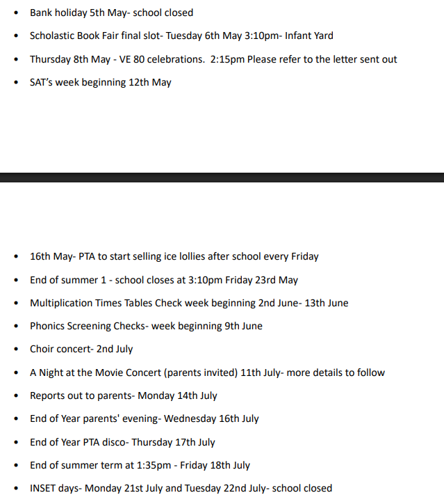 School Newsletter 2.5.25
